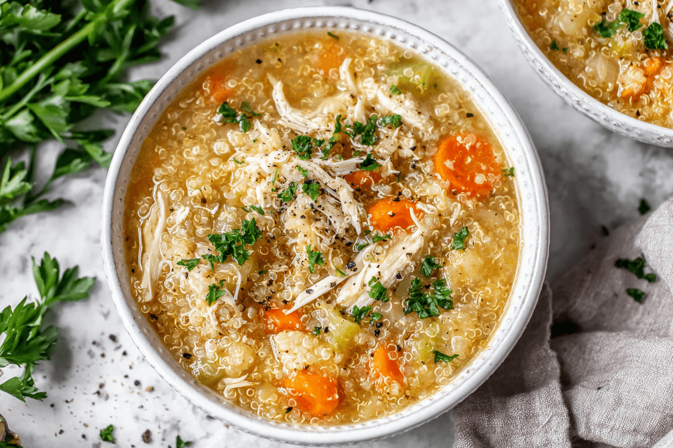 Chicken Quinoa Soup Recipe