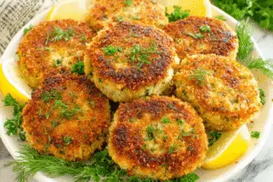 Chicken and Cheese Patties