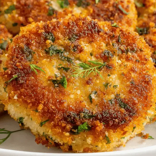 Chicken and Cheese Patties Recipe