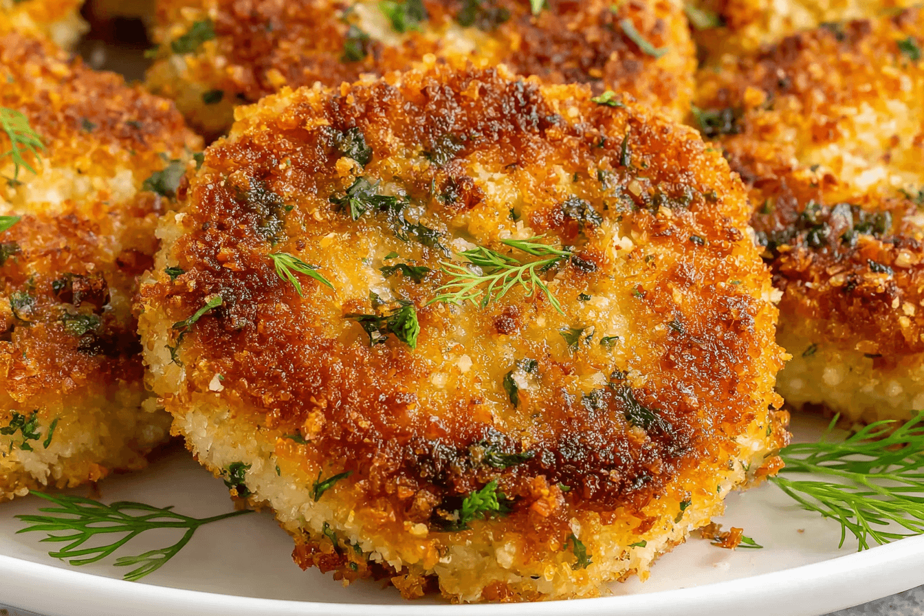 Chicken and Cheese Patties Recipe