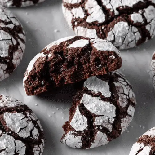 Chocolate Crinkle Cookies Recipe