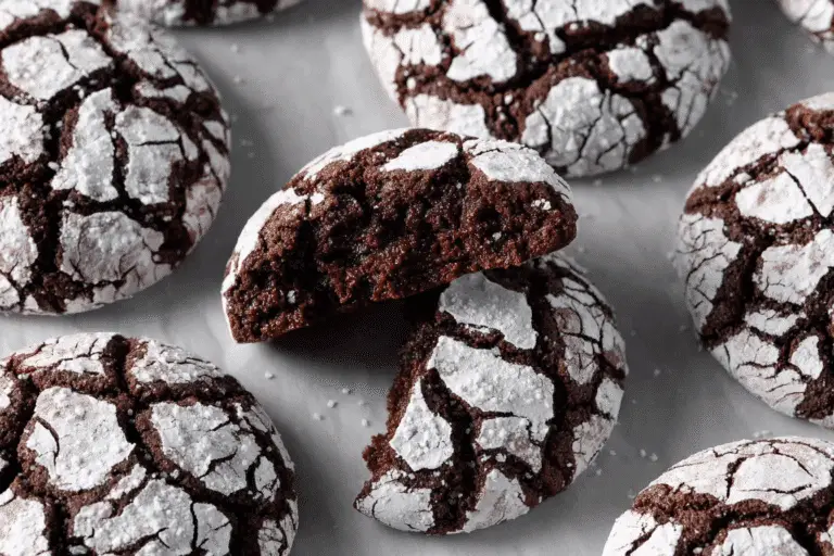 Chocolate Crinkle Cookies Recipe