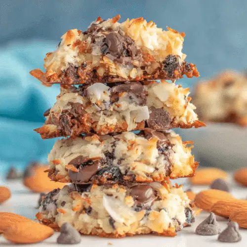 Coconut Almond Chocolate Chip Cookies Recipe