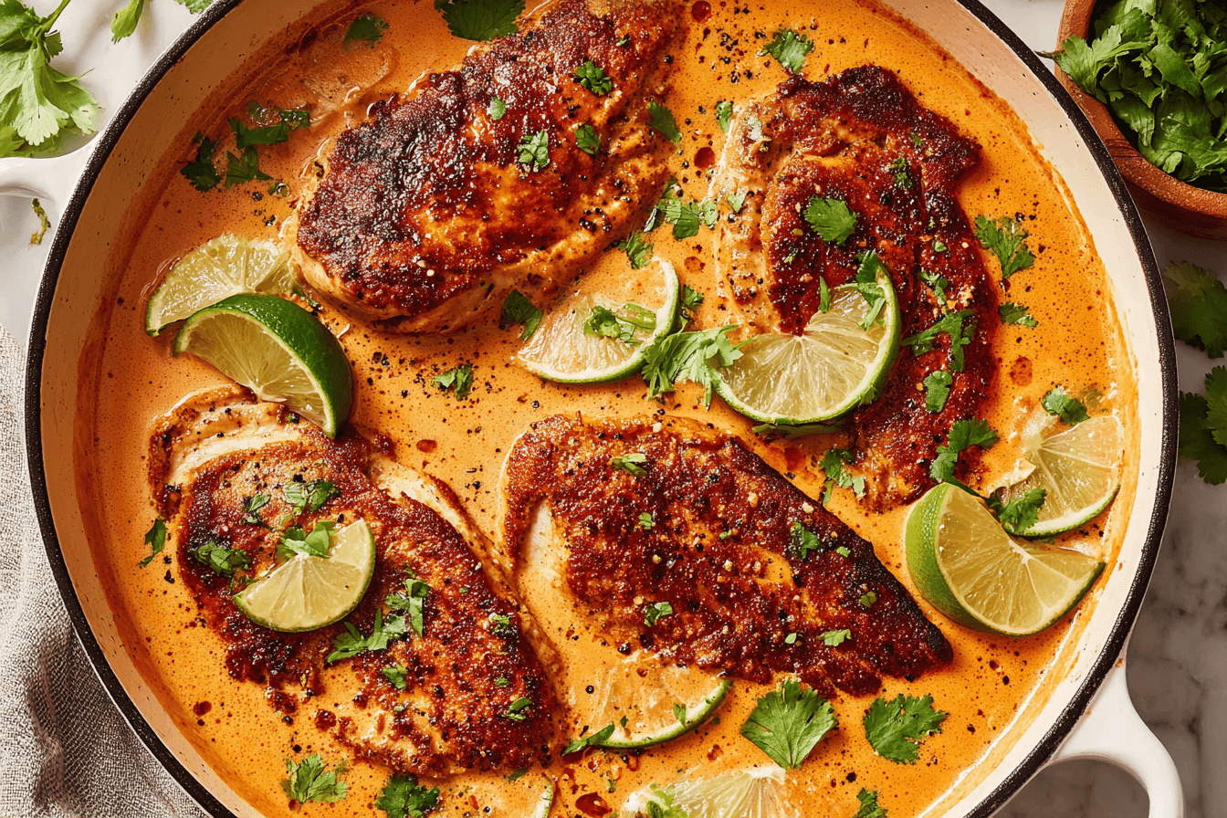 Coconut & Lime Crispy Chicken Curry Recipe