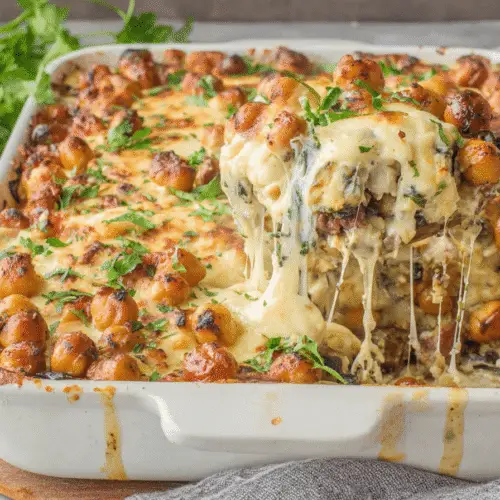 Creamy Chickpea Bake Recipe