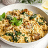 Creamy Italian Chicken Sausage Orzo Skillet Recipe