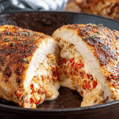 Creamy Pepperjack Stuffed Chicken Breast Recipe