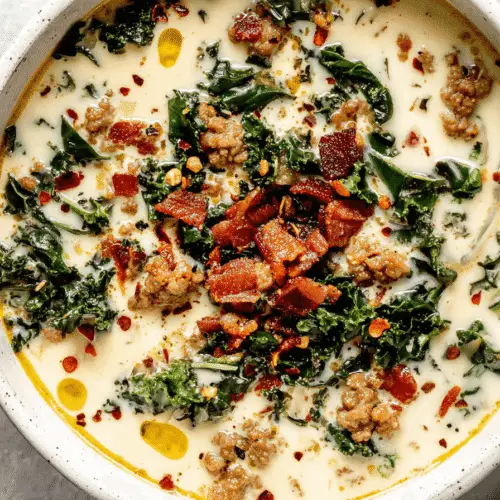 Creamy Sausage and Kale Soup Recipe