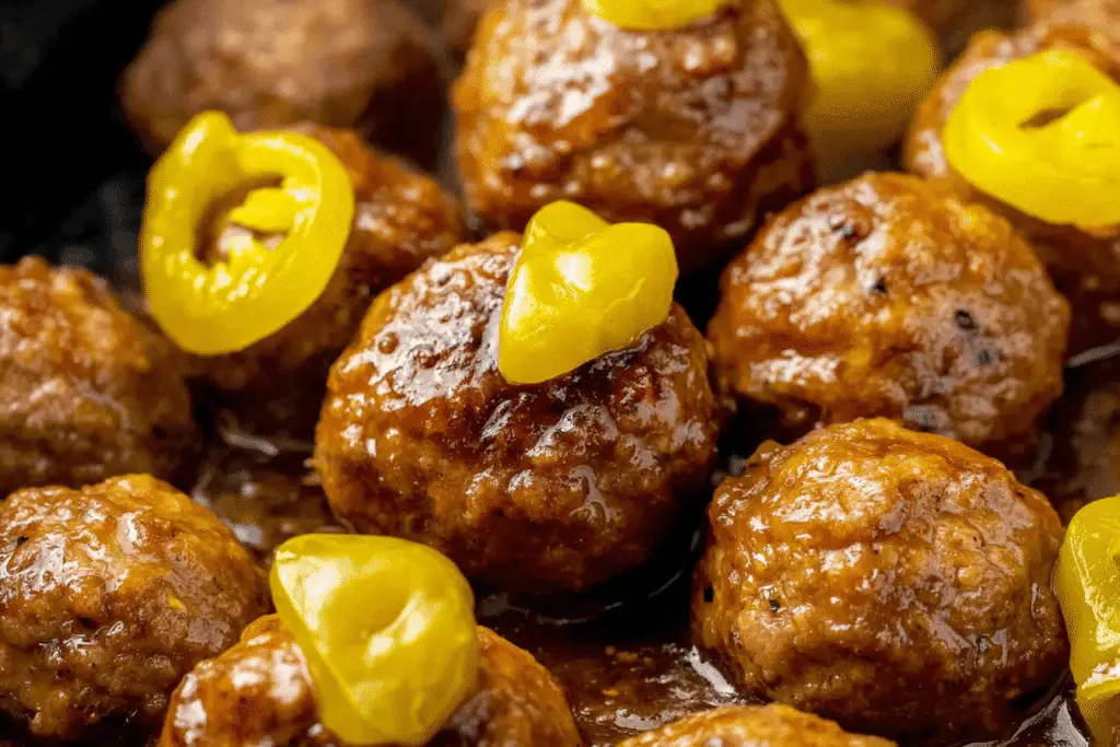 Crockpot Mississippi Meatballs Recipe