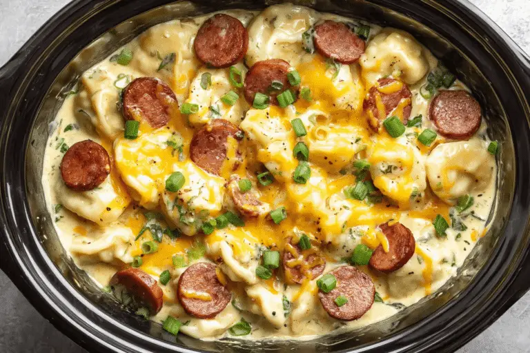 Crockpot Pierogi Casserole Recipe