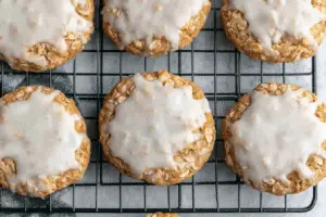Crumbl Iced Oatmeal Cookies
