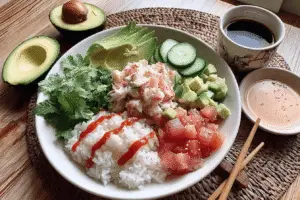 Crunch Roll Sushi Bowl