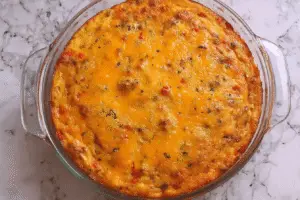 Crustless Taco Pie