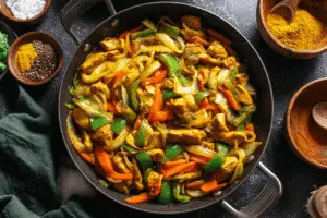 Curry Chicken Stir Fry