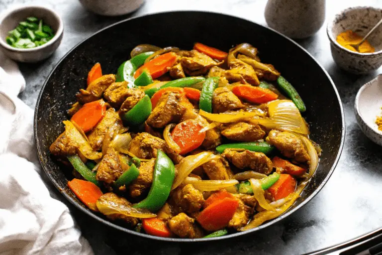 Curry Chicken Stir Fry Recipe