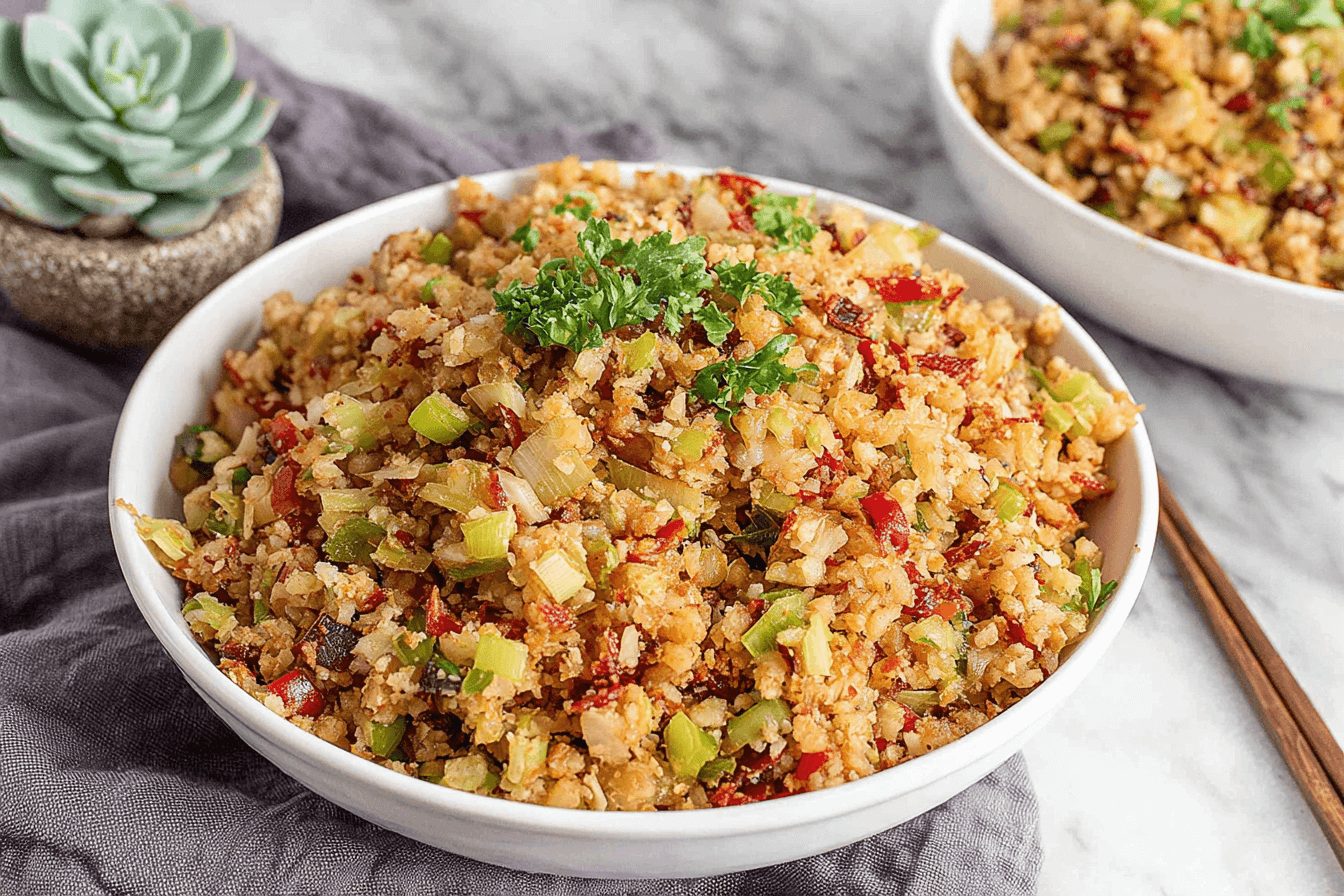 Dirty Cauliflower Rice Recipe