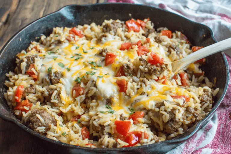 Easy Porcupine Skillet Recipe