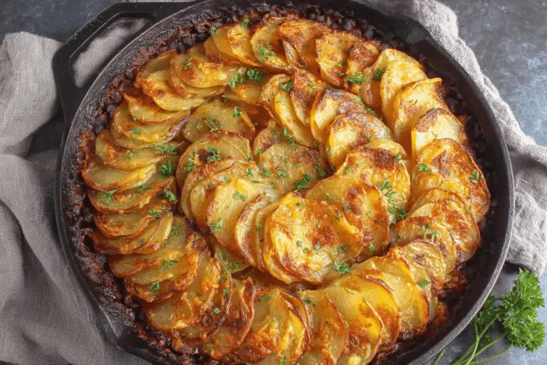 Easy Vegan Hotpot With Lentils Recipe