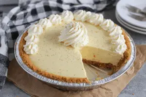 Eggnog Pudding Pie