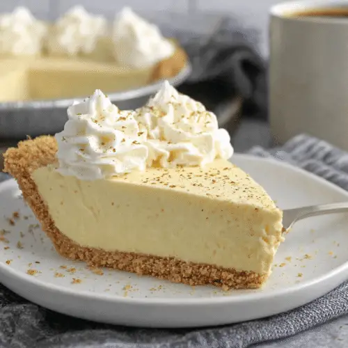 Eggnog Pudding Pie Recipe