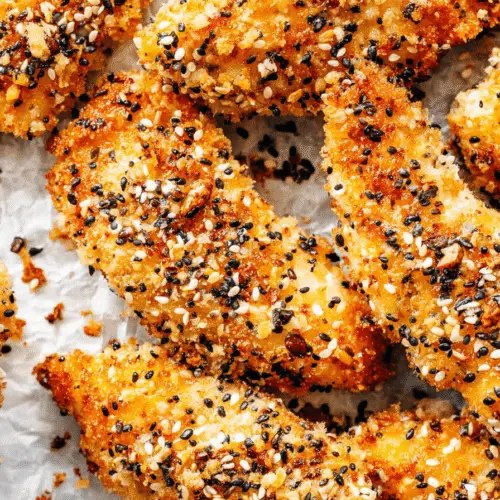 Everything Bagel Chicken Tenders Recipe