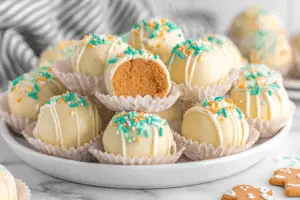 Gingersnap Cookie Truffles