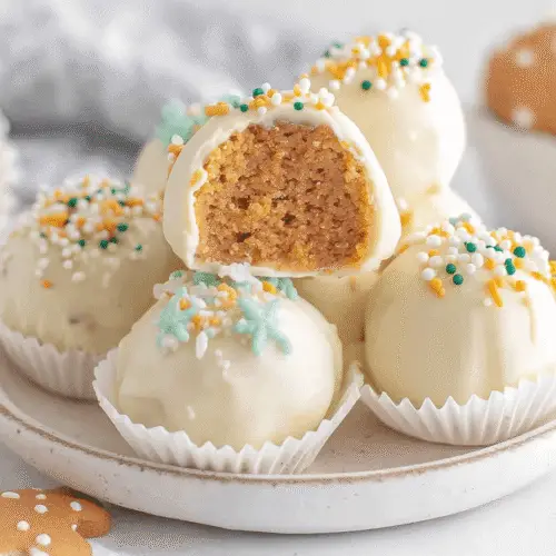 Gingersnap Cookie Truffles Recipe