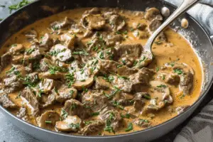 Gordon Ramsay Beef Stroganoff