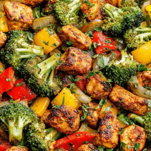 Healthy Chicken And Vegetables Skillet Recipe