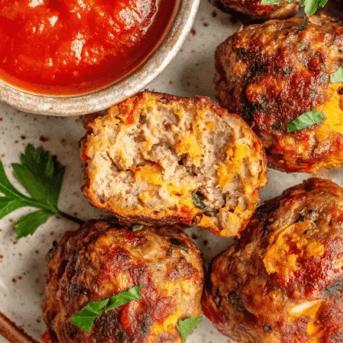 Homemade Pizza Meatballs Recipe