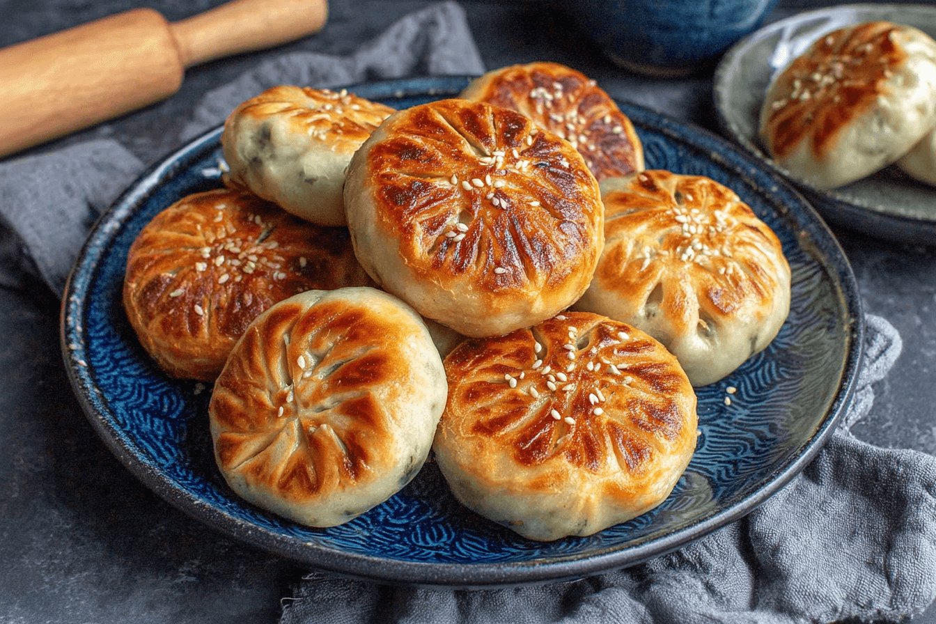 Homemade Vegetable Fried Buns Recipe