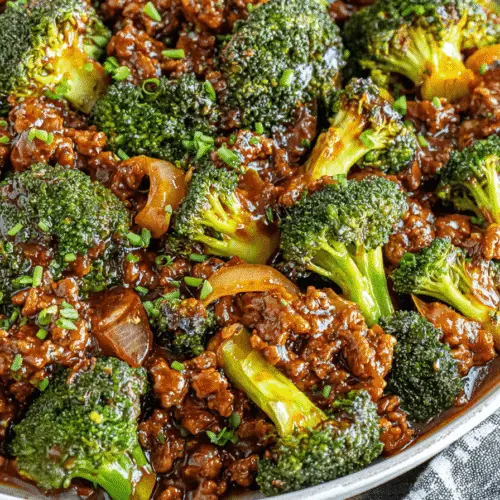 Honey Garlic Beef and Broccoli Recipe
