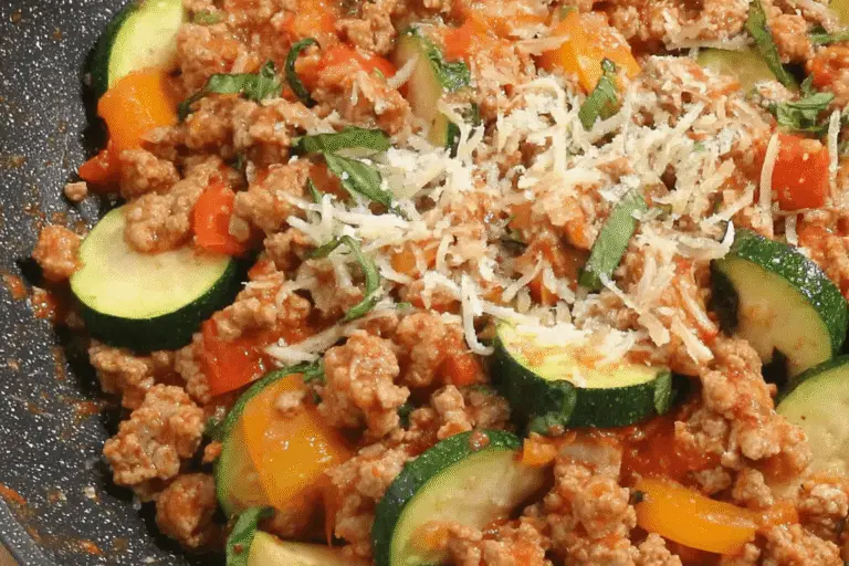Italian Ground Turkey Skillet Recipe