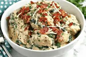 Keto Chicken Carbonara