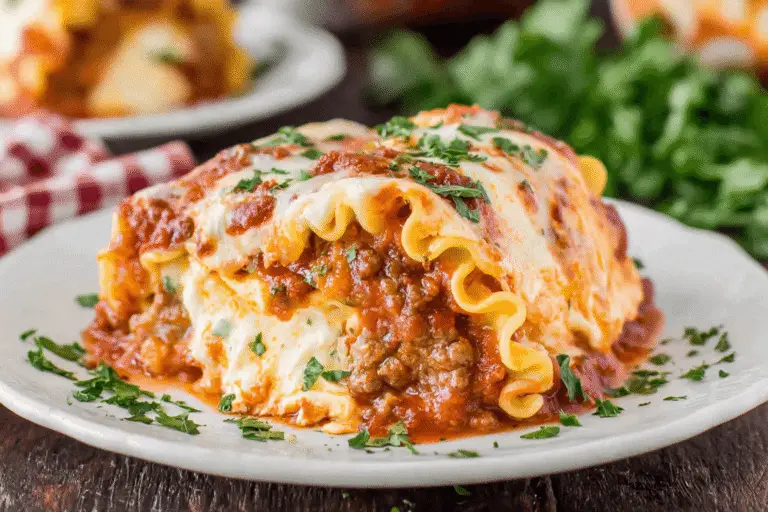 Lasagna Roll Ups Recipe