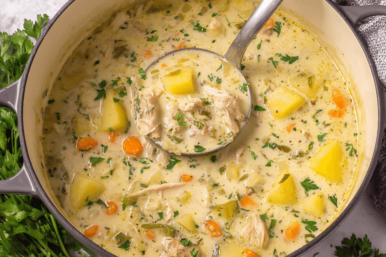 Leftover Turkey Soup Recipe