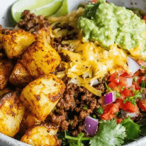 Loaded Potato Taco Bowl Recipe