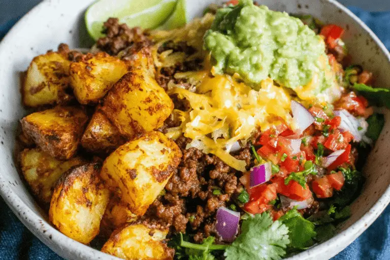 Loaded Potato Taco Bowl Recipe