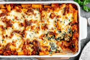 Loaded Veggie Baked Ziti