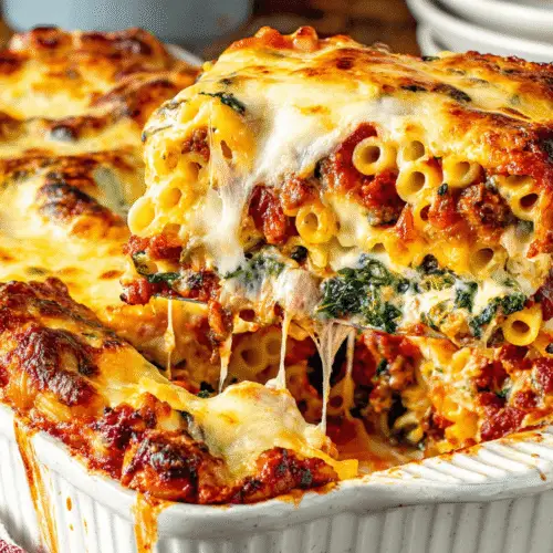 Loaded Veggie Baked Ziti Recipe