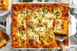 Mediterranean Vegetable Lasagna With Creamy Ricotta