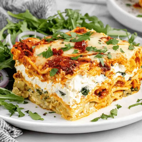 Mediterranean Vegetable Lasagna With Creamy Ricotta Recipe