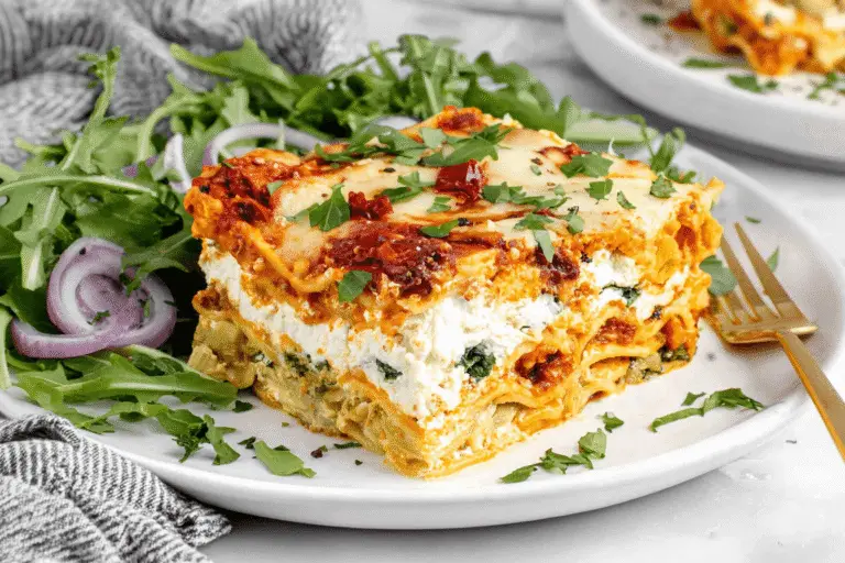 Mediterranean Vegetable Lasagna With Creamy Ricotta Recipe