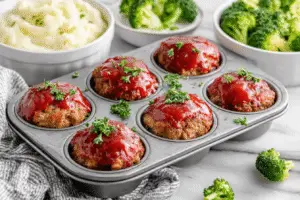 Mini Meatloaf Muffins