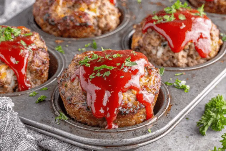 Mini Meatloaf Muffins Recipe