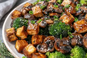 Mushroom And Tofu Stir-Fry