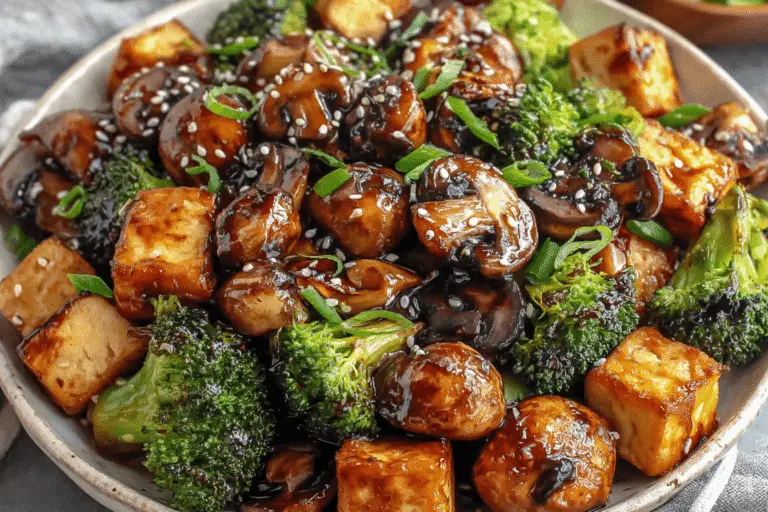 Mushroom And Tofu Stir-Fry Recipe