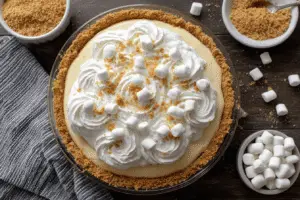 No-Bake Marshmallow Cheesecake