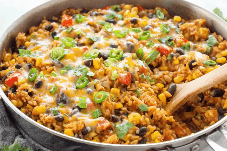 One Pot Mexican Rice Casserole Recipe