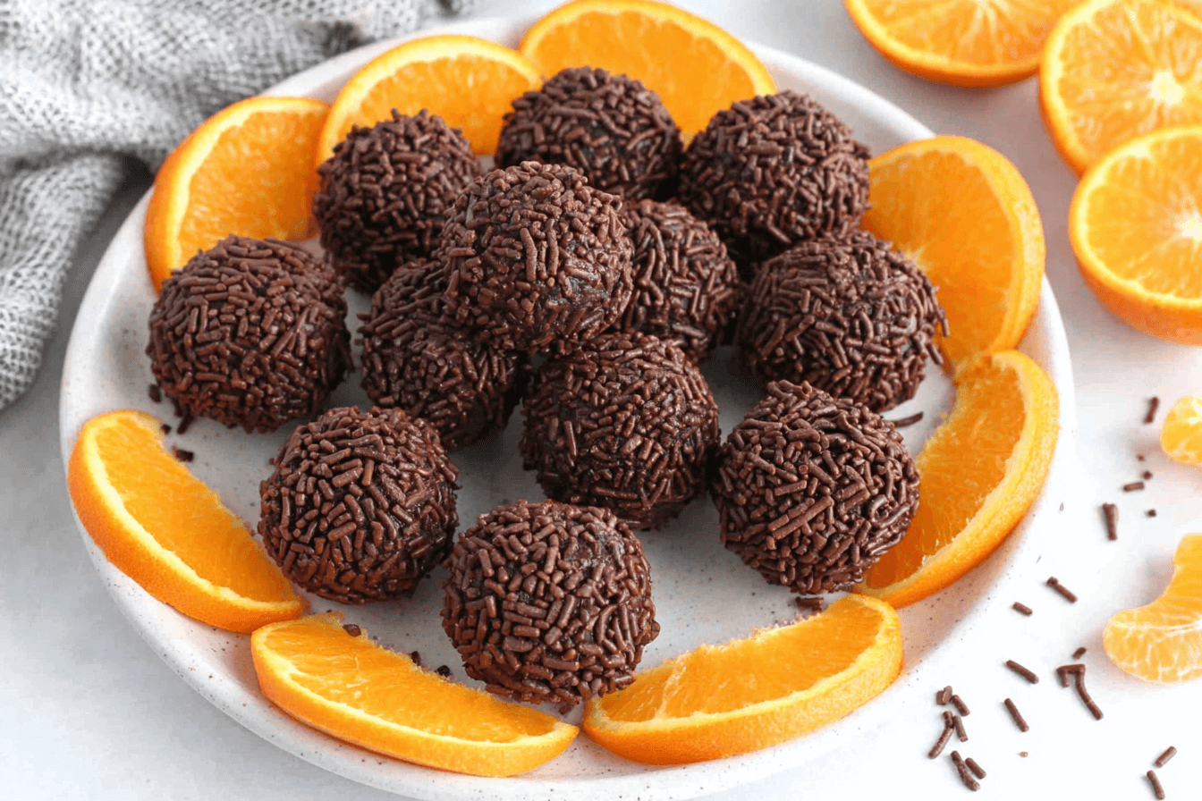 Orange Chocolate Truffles Recipe